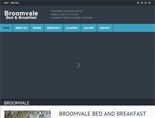 Tablet Screenshot of broomvaleullapool.com